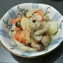 キノコと根菜のあっさり煮